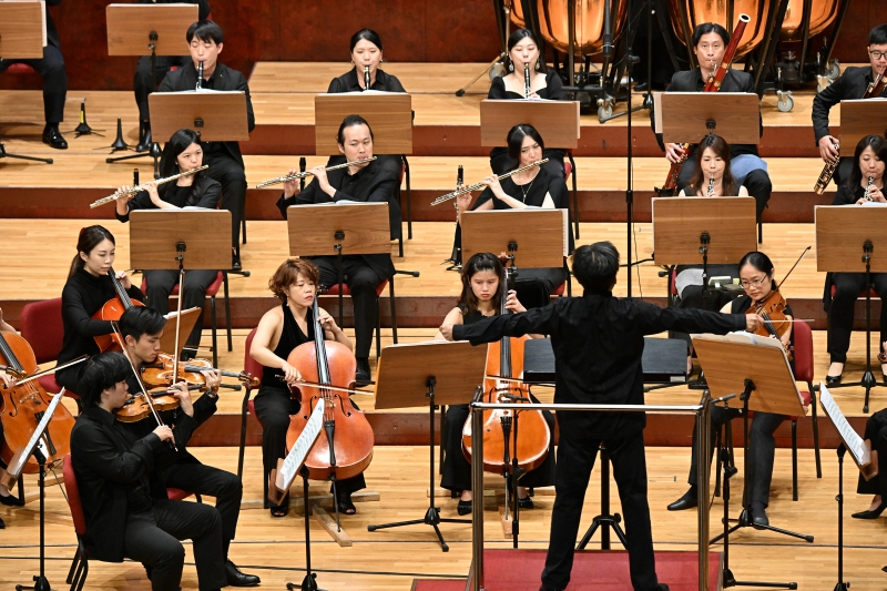 新藝術室內管弦樂團 Ars Nova Chamber & Sinfonietta Orchestra 「2024新藝術德奧樂派巡禮與國人作品- 系列音樂會III」演出照片:此場音樂會另一重要企劃,演出不論技巧與音樂性皆相當艱深之德奧樂派作品。弦樂首席圈功不可沒,表現亮眼